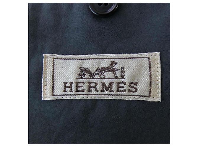 Hermès Giacca Hermes Marrone - vista 4