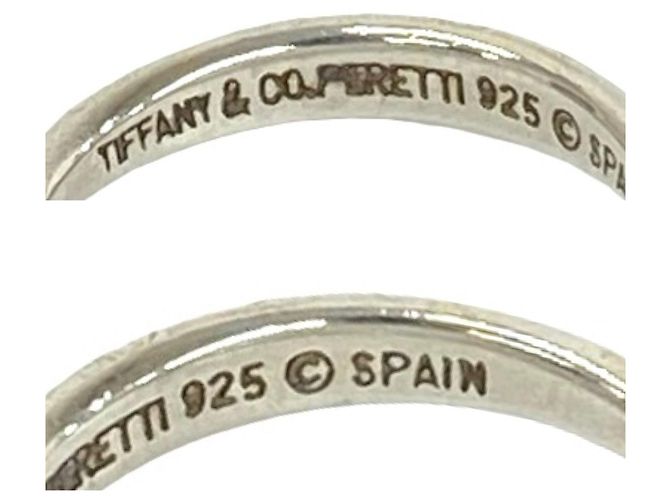 Tiffany & Co. Freeform Teardrop Ringband Silber - Ansicht 3