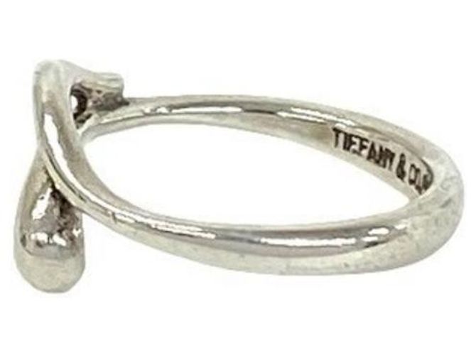 Tiffany & Co. Freeform Teardrop Ringband Silber - Ansicht 4
