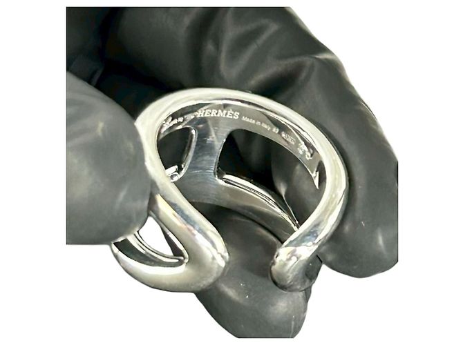 Hermès HERMES Osmo's GM Ring Silvery - view 4