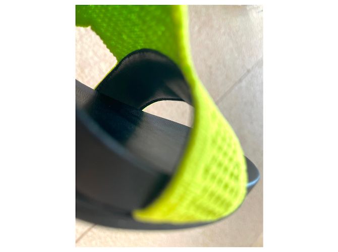 United Nude Sandali EAMZ Alice Cyber Lime Nero Verde - vista 14