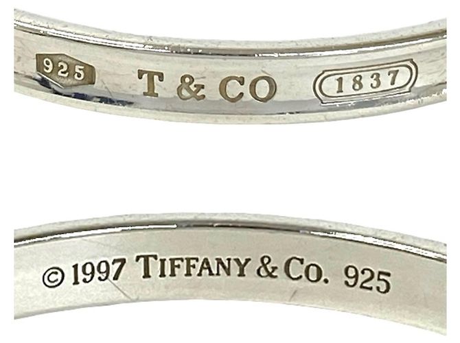 Tiffany & Co Bracciale rigido sottile Tiffany in argento 925 - vista 3