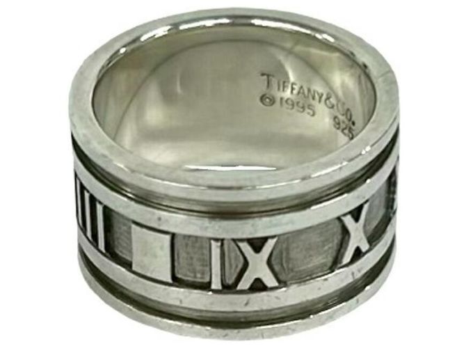 Tiffany & Co Anello Atlas Wide Band di Tiffany in argento sterling - Ansicht 6
