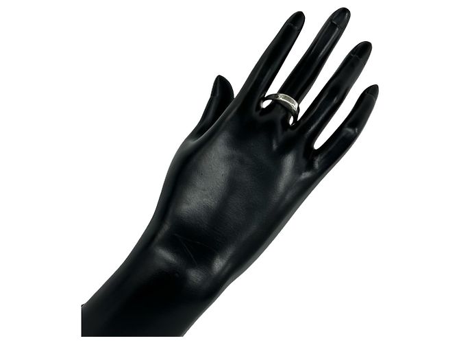 Tiffany & Co. Knife Edge Band Ring Silber - Ansicht 2