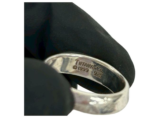 Tiffany & Co. Knife Edge Band Ring Silber - Ansicht 3