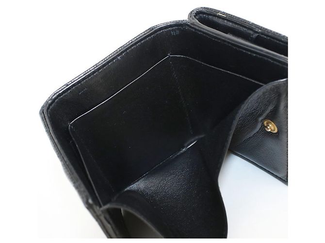 Saint Laurent Tri-fold Wallet Schwarz - Ansicht 4