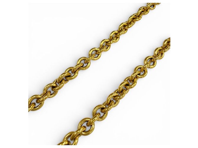 Timeless Collana a catena Chanel Vintage 94P Coco Mark D'oro - vista 4