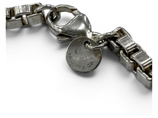 Bracciale con charm Tiffany & Co. in argento veneziano 925 - vista 3