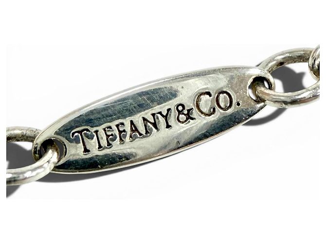 Tiffany & Co. Silber 925 Süßwasserperlen-Mesh-Quasten-Anhängerhalskette - Ansicht 6