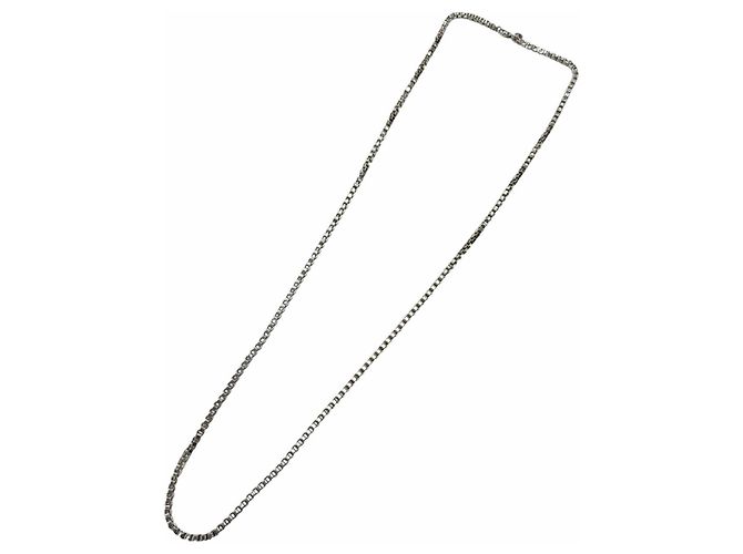 Tiffany & Co Collana Tiffany Venetian Long Chain SV925 Argento - vista 3
