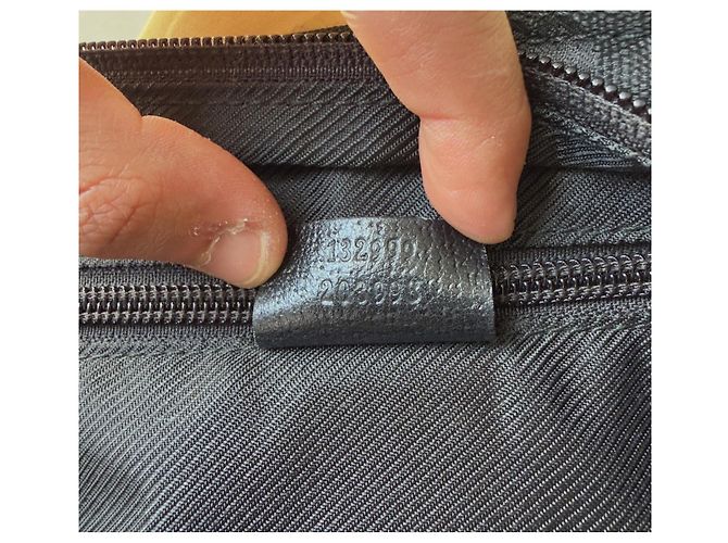 Borsa a tracolla Gucci Monogram Nera Nero - vista 2