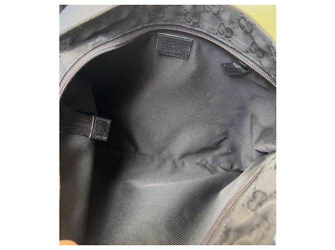 Borsa a tracolla Gucci Monogram Nera Nero - vista 6