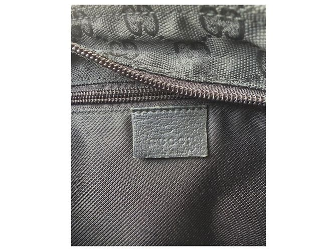 Borsa a tracolla Gucci Monogram Nera Nero - vista 7