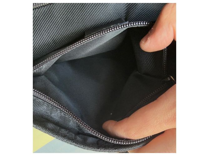 Borsa a tracolla Gucci Monogram Nera Nero - vista 8