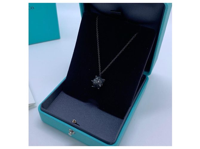 Collier Tiffany & Co. Collaboration Tiara & Dreamcoo Pokémon Noir - vue 3