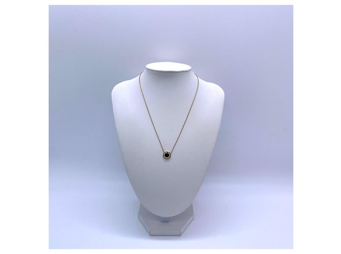 Collana con Pendente Tiffany & Co. T Series Agata Nera e Diamanti D'oro - vista 4
