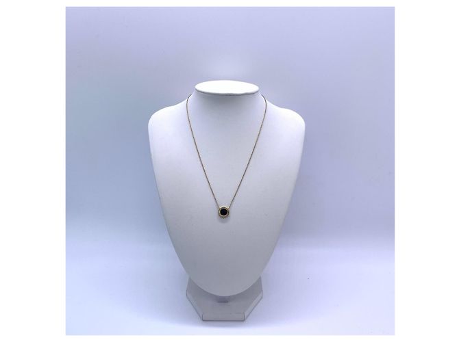 Collana con Pendente Tiffany & Co. T Series Agata Nera e Diamanti D'oro - vista 5