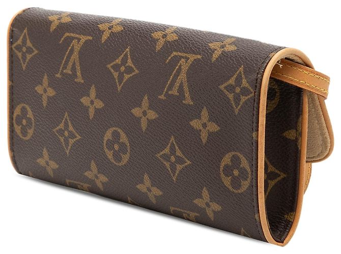 Louis Vuitton Pochette Twin PM Marrone Monogram - vista 2