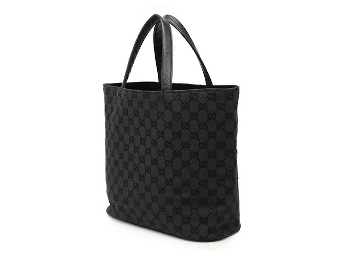 Gucci Black GG Canvas Tote Schwarz - Ansicht 2
