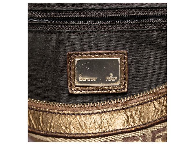 Fendi Zucchino Canvas Tote in Beige - Ansicht 5