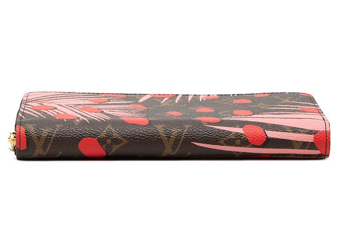 Cartera Zippy Louis Vuitton Marrón Monogram Jungle Dots Castaño - vista 3