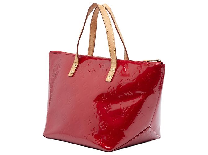Louis Vuitton Red Monogram Vernis Bellevue PM Rosso - vista 2