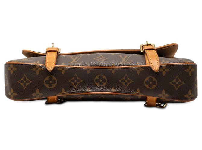 Zaino Louis Vuitton Monogram Marelle Marrone - vista 3