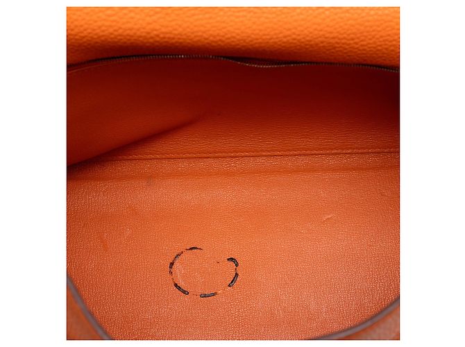 Hermès Orange Togo Kelly II Retourne 35 - view 4