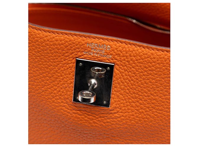 Hermès Orange Togo Kelly II Retourne 35 - view 5