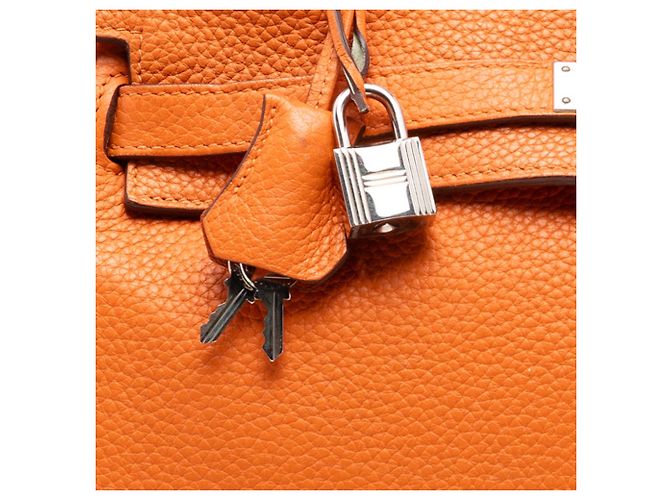 Hermès Orange Togo Kelly II Retourne 35 - view 7