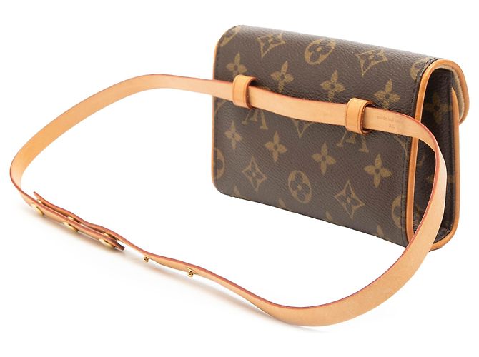 Louis Vuitton Brown Monogram Pochette Florentine - view 2