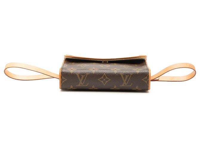 Louis Vuitton Brown Monogram Pochette Florentine - view 3