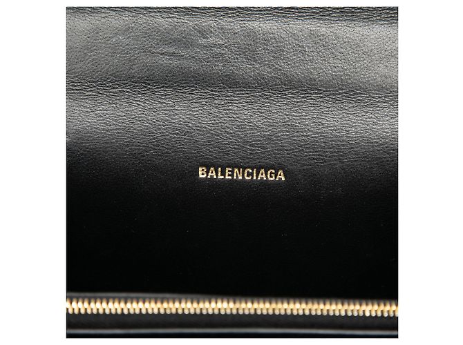 Borsa a tracolla Balenciaga Red Embossed Patent Sharp S Chain Rosso - vista 6