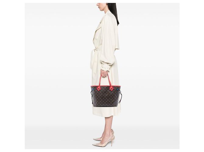 Louis Vuitton Marrone Monogram Totem Neo Neverfull MM - vista 7
