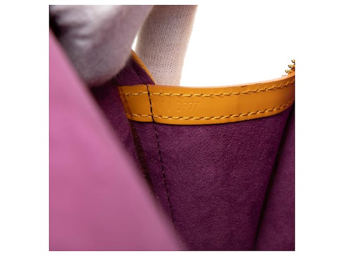 Louis Vuitton Yellow Epi Gobelins Gelb - Ansicht 6
