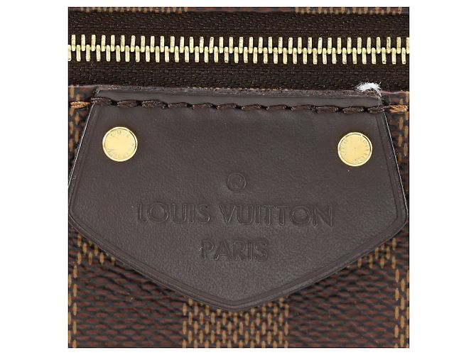 Louis Vuitton Marrone Damier Ebene Iena PM - vista 10