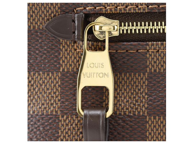 Louis Vuitton Marrone Damier Ebene Iena PM - vista 12