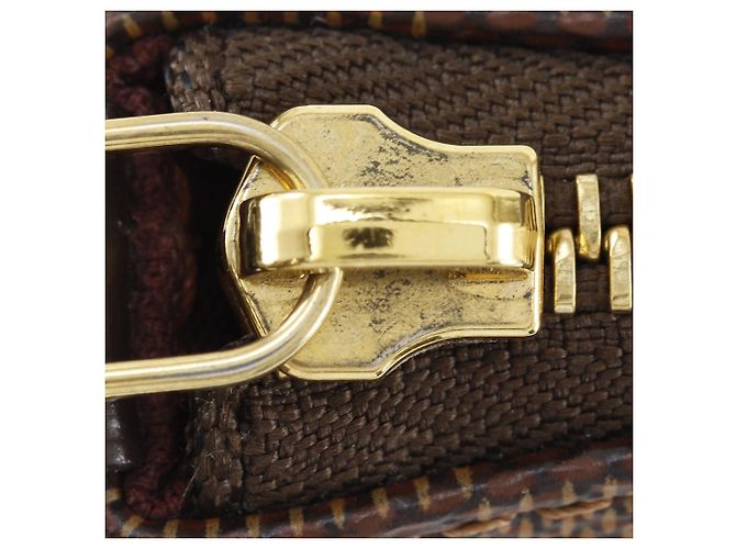 Louis Vuitton Marrone Damier Ebene Iena PM - vista 13