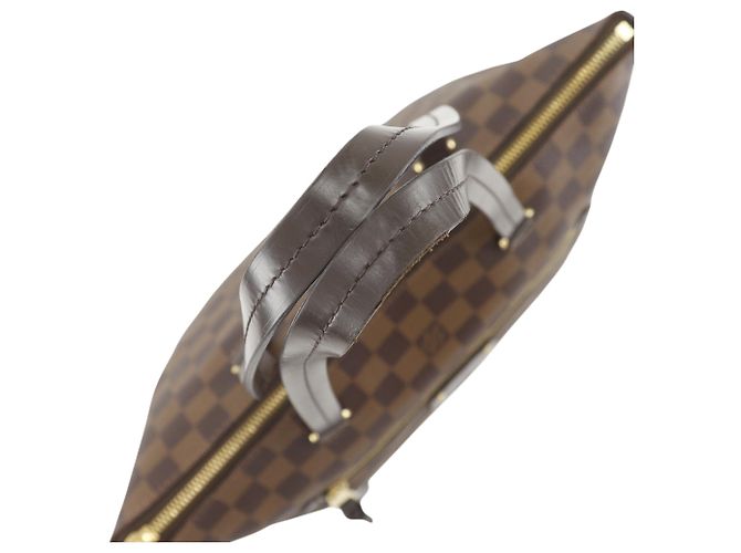 Louis Vuitton Marrone Damier Ebene Iena PM - vista 21