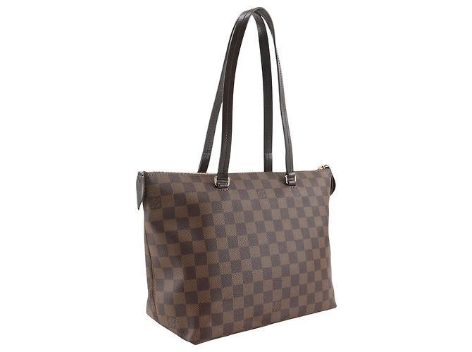 Louis Vuitton Marrone Damier Ebene Iena PM - vista 3