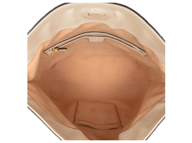 Gucci Marrone Guccissima Linea A Borsa a Tracolla Beige - vista 4