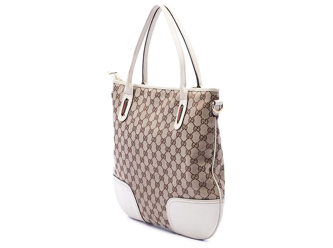 Gucci Beige GG Canvas Princy Satchel - view 2