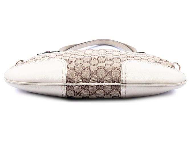 Gucci Beige GG Canvas Princy Satchel - view 3