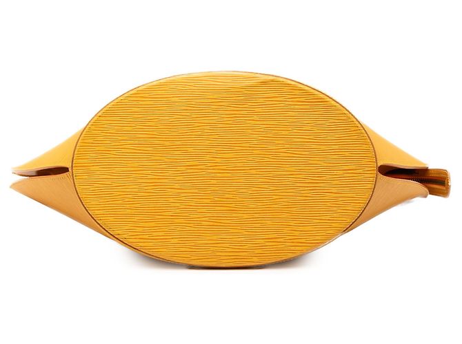 Louis Vuitton Borsa Saint Jacques PM in pelle Epi gialla con tracolla lunga Giallo - vista 3