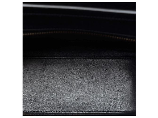 Luggage Céline Borsa Tote Celine Blue Nano Tricolor in pelle - vista 4