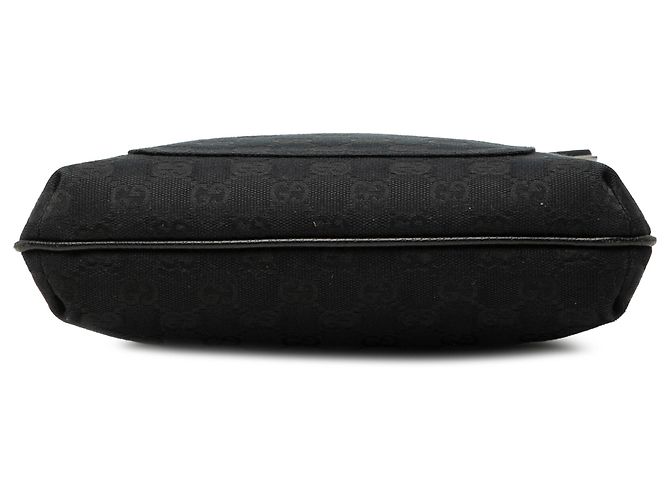Borsa a tracolla Gucci Black GG Canvas Nero - vista 3
