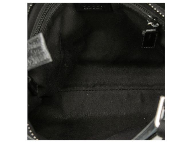 Borsa a tracolla Gucci Black GG Canvas Nero - vista 4