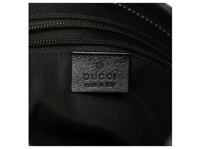 Borsa a tracolla Gucci Black GG Canvas Nero - vista 5