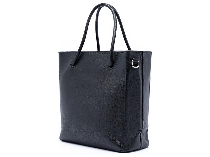 Tote in pelle nera Balenciaga XXS Nero - vista 2