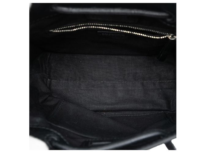 Tote in pelle nera Balenciaga XXS Nero - vista 4